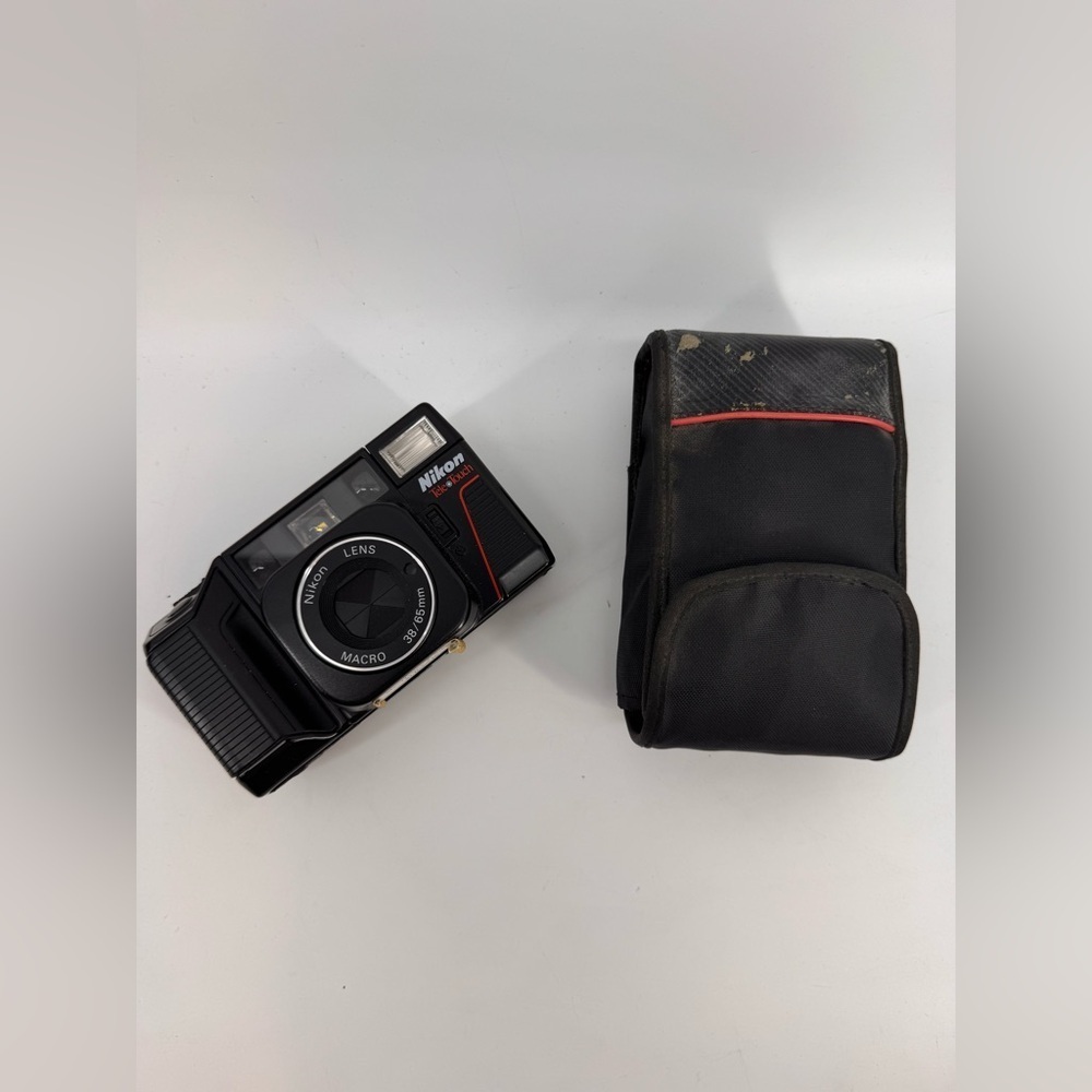 Nikon Tele Touch 38/65mm Film Camera Vintage